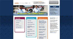 Desktop Screenshot of paramedic.emszone.com